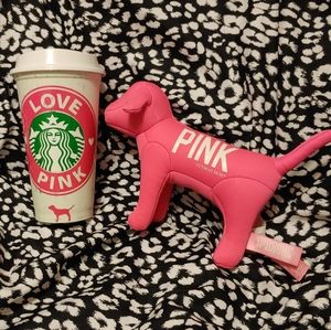 Custom PINK VS Starbucks cup